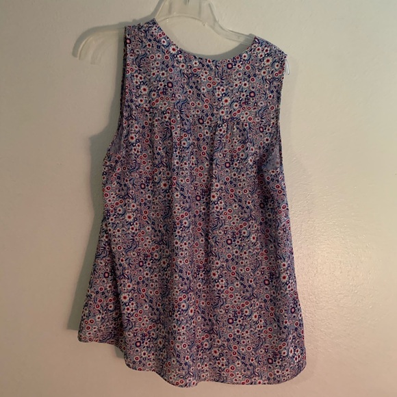 🌵 3x$15 Emma & Olivia Blouse Flowery Pattern - Picture 2 of 3